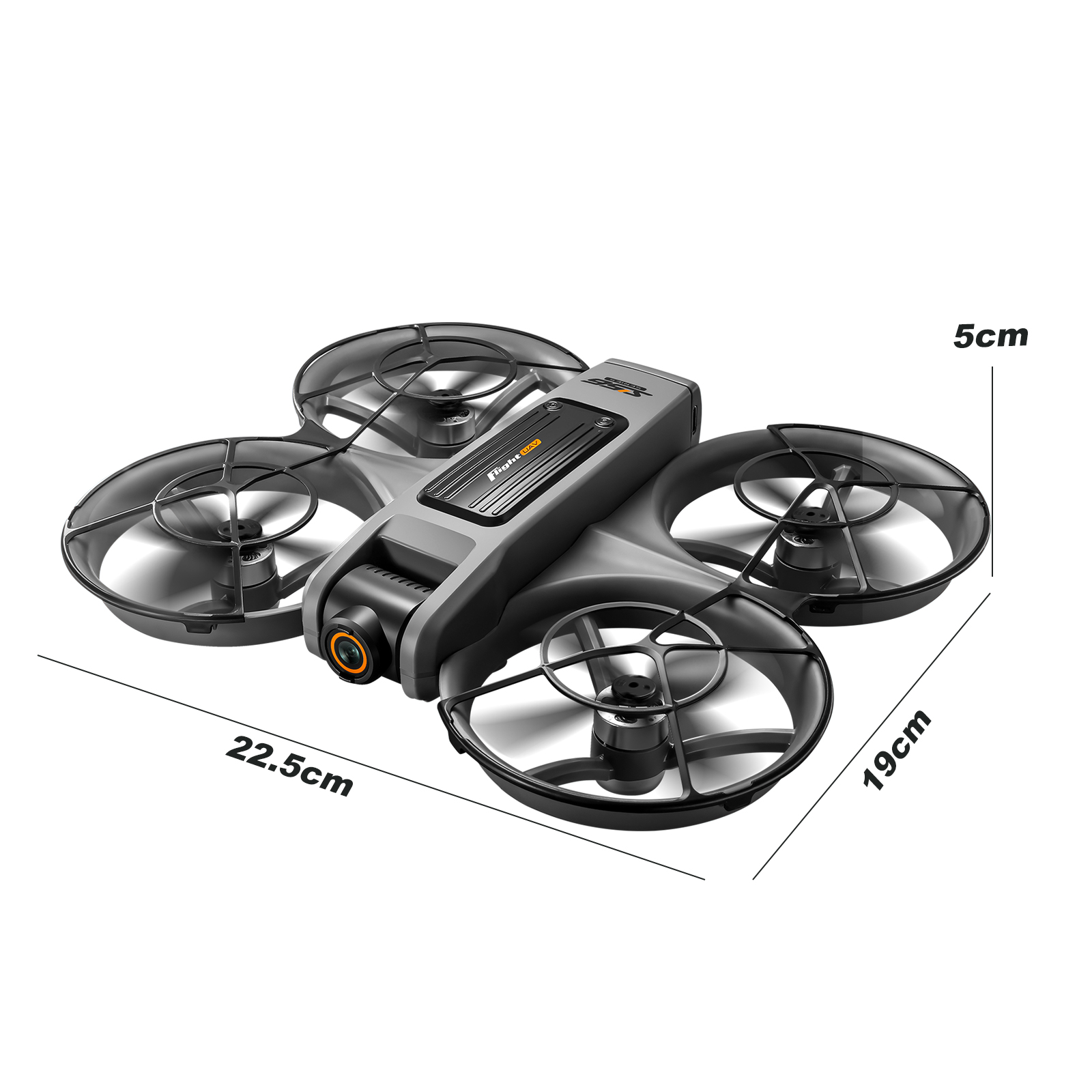 ZNLYRION S156 RC Drone 8K Dual - Rc Helicopter Case recension och pris