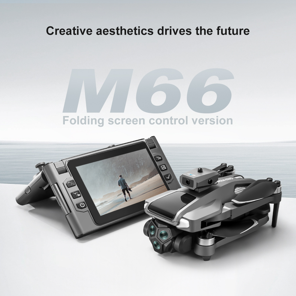 Foldable M66 RC Drone with 4.5 - Rc Helicopter Case recension och pris