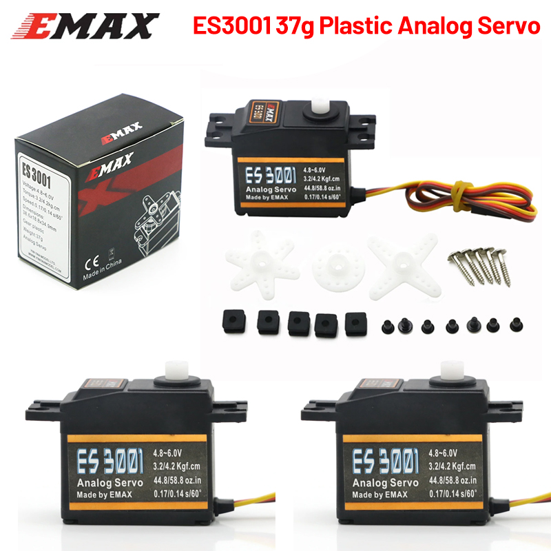 1/4PCS EMAX ES3001 4.8-6.0V 37 - Rc Helicopter Servo recension och pris
