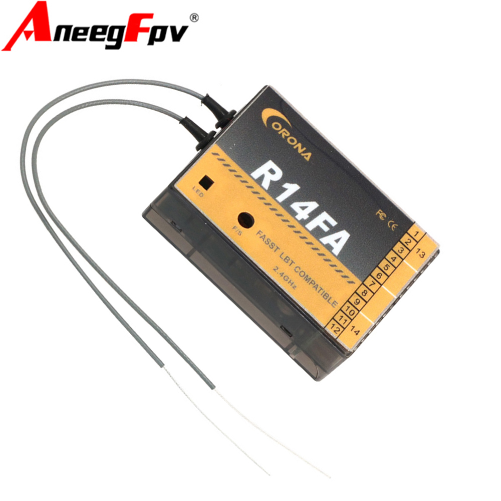 Corona R14FA 14CH RC Model Rec - Rc Helicopter Servo recension och pris