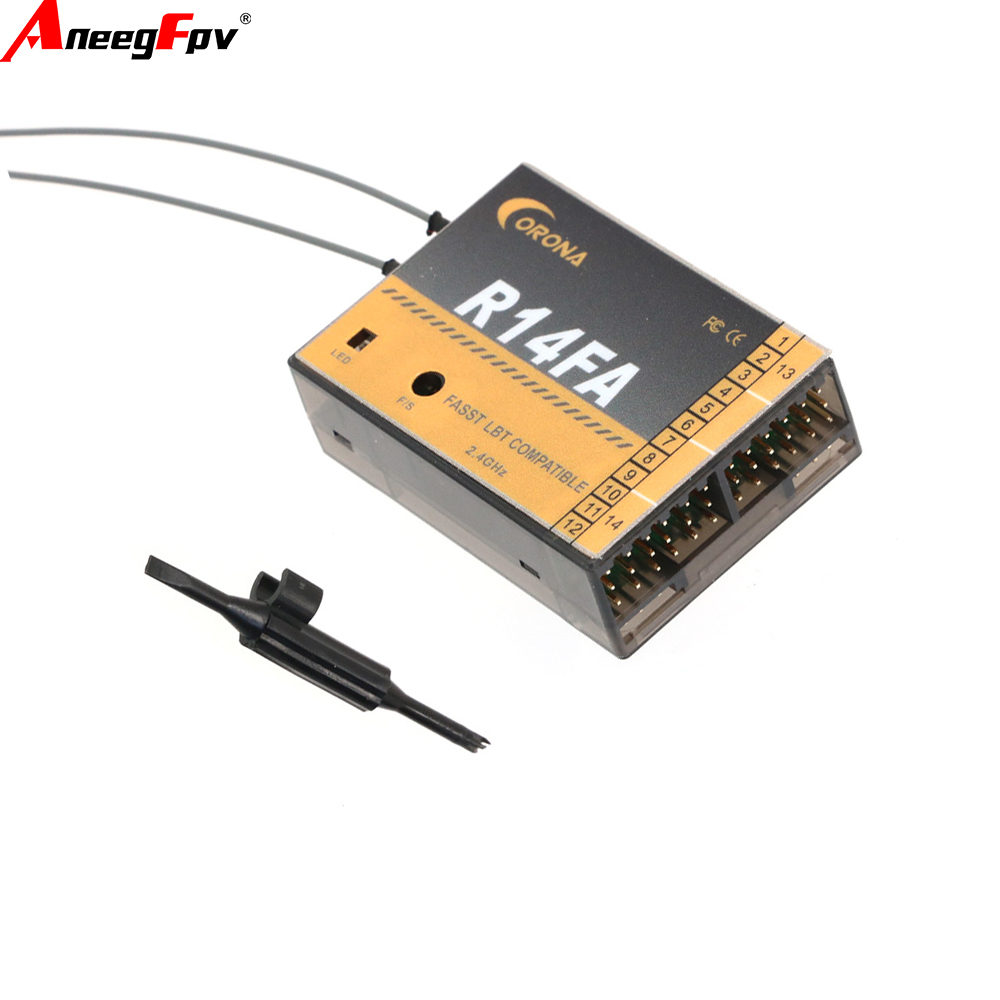Corona R14FA 14CH RC Model Rec - Rc Helicopter Servo recension och pris